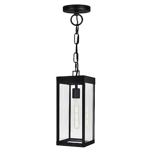 Windsor - 1 Light Outdoor Hanging Lantern-19 Inches Tall and 7 Inches Wide - 1301243